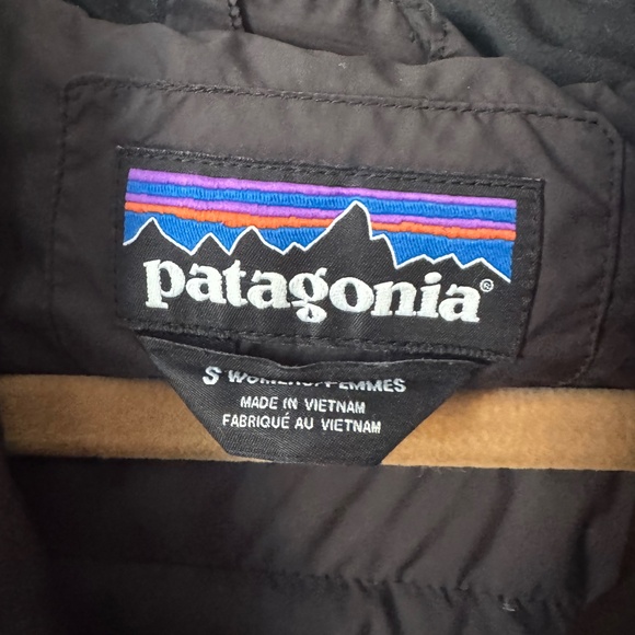 Patagonia Silent Down Parka Puffer Jacket Brown S - Picture 4 of 9